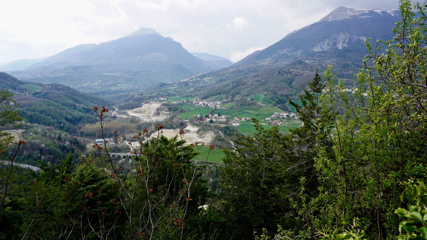 Hills in the Teramo Province of Abruzzo