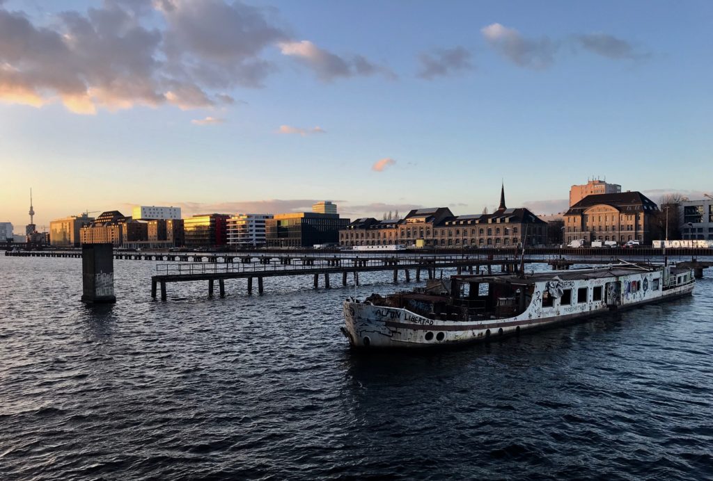 Spree River in Berlin, DE