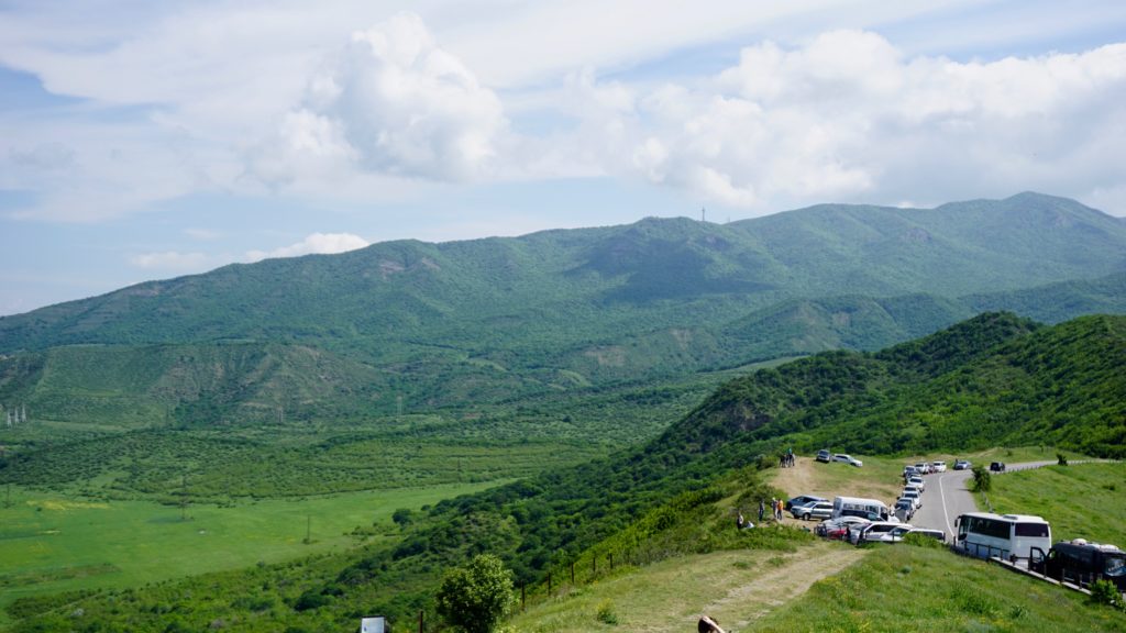 Mountain Top Cross Near Mtskheta, Georgia