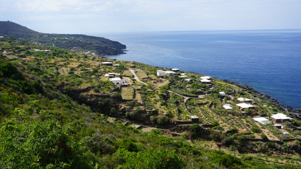 Dammusi houses on the island of Pantelleria, Sicily
