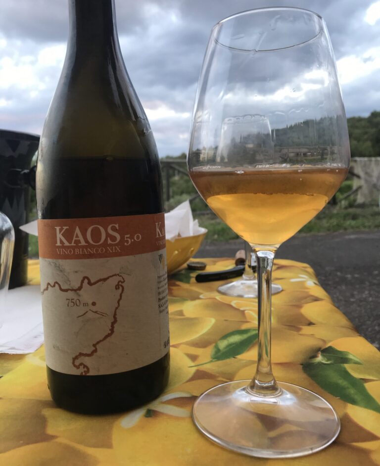 Etnella Kaos Wine on Mt. Etna