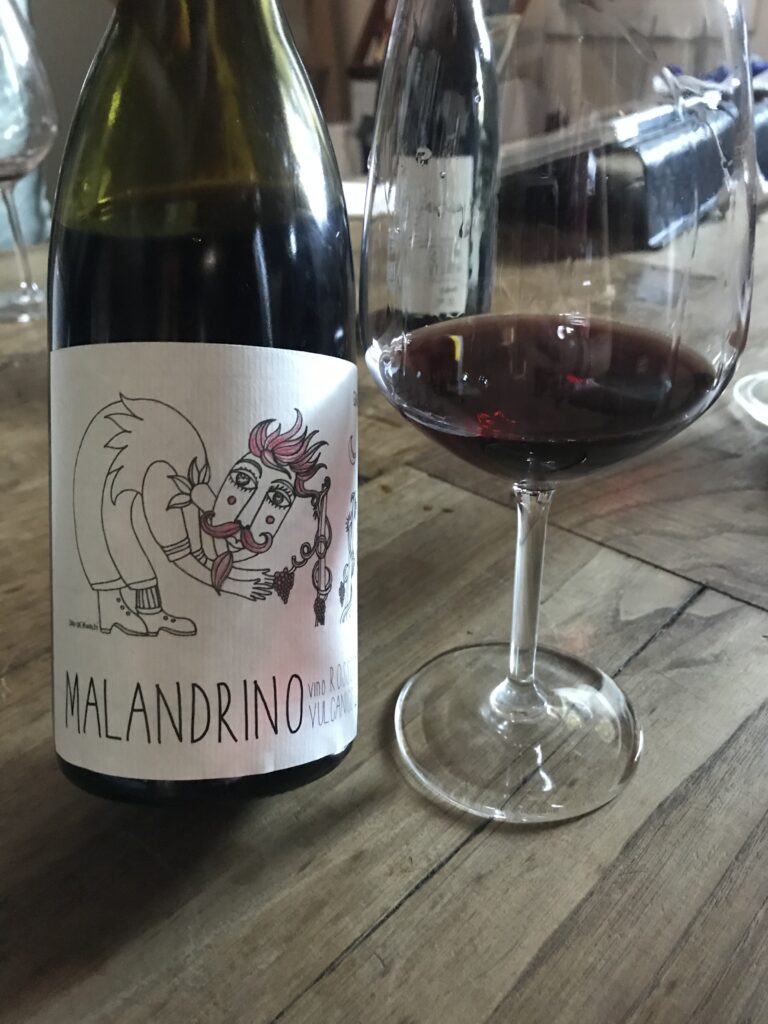 Cantina del Malandrino Nerello Mascalese Wine from Mt. Etna