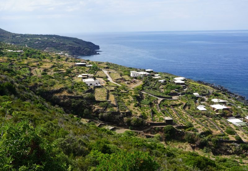 Dammusi houses on the island of Pantelleria, Sicily