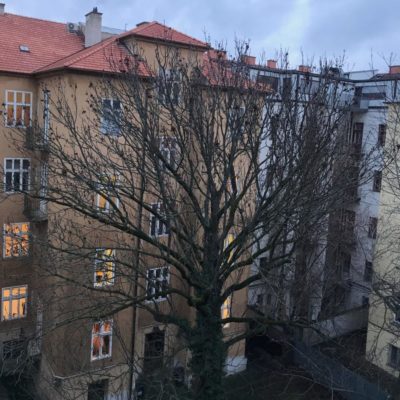 Brno, Czech Republic Airbnb Apartment Courtyard