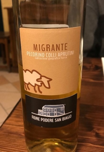 Fiore Podere San Biagio's 2017 Migrante Pecorino Colli Aprutini