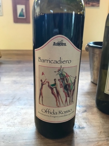 Aurora's 2015 Barricadiero Montepulciano from Offida, Le Marche 