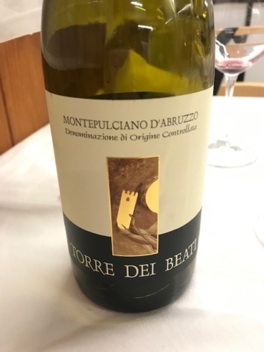 Torre dei Beati's 2017 Montepulciano d'Abruzzo