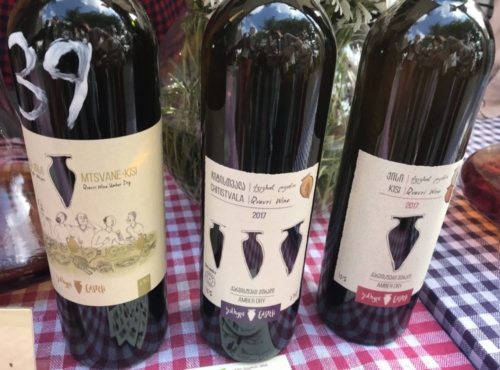 Casreli's 2017 Mtsvane-Kisi, Chitisvala and Kisi Amber Wines from Kakheti