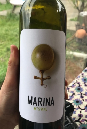 Marina's 2018 Mtsvane from Kartli 