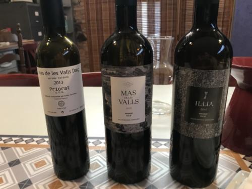 Cellar Devinissi's Tasting Lineup