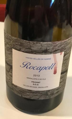 Very Limited Bottling of Devinissi's 2013 Rocapoll Carignan. One of 300. 